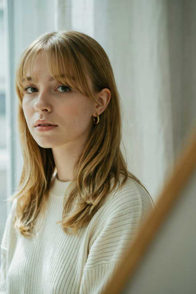 Butterfly Haircut with Curtain Bangs