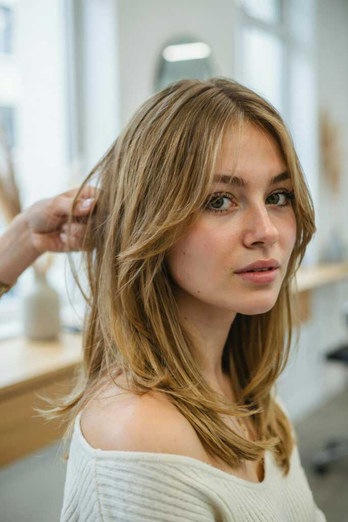 Low-Maintenance Butterfly Haircut