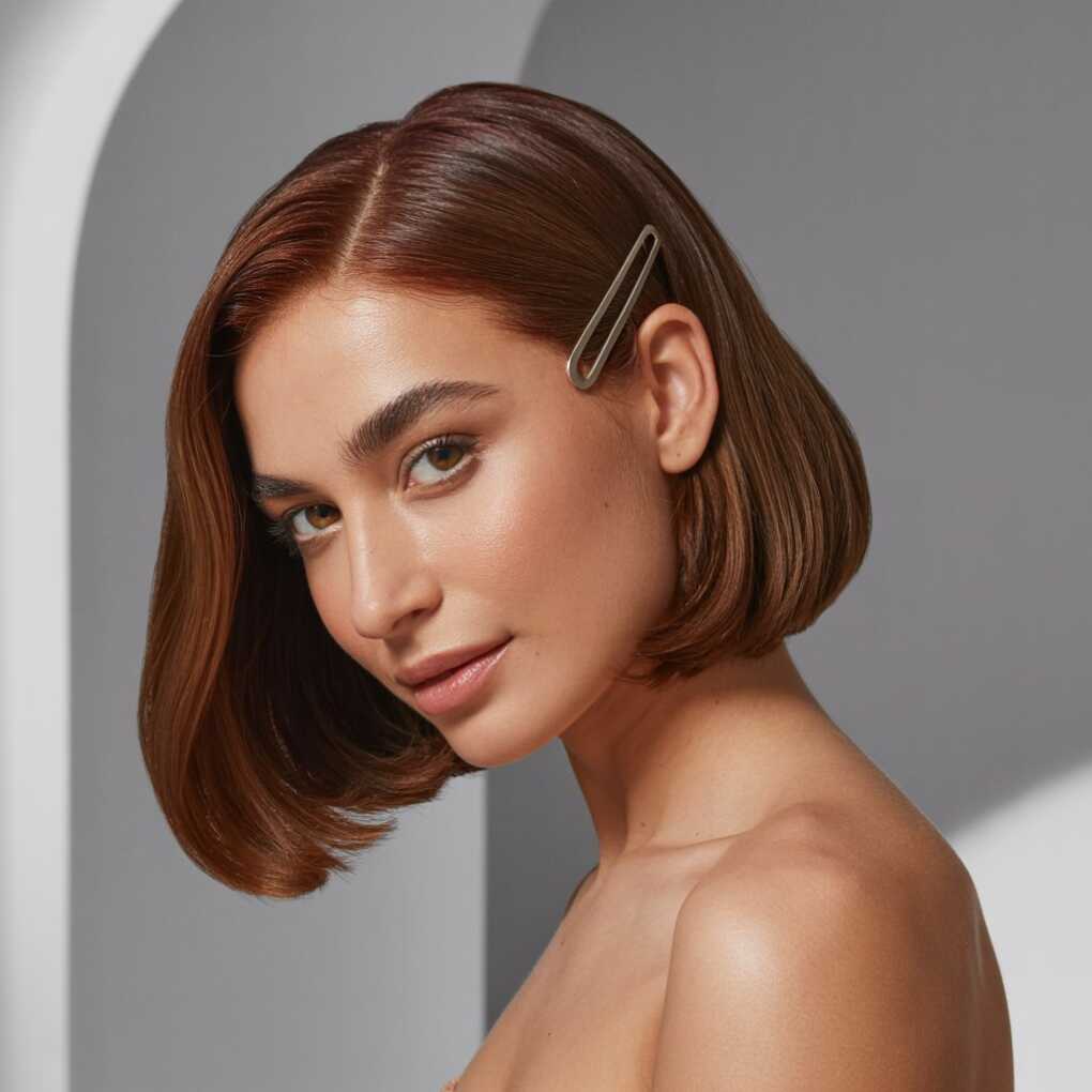 Chin-Length Blunt Bob The Contour Corrector