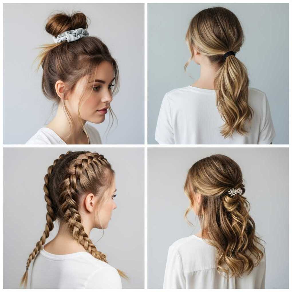Easy Hairstyles You Can Do at Home No Salon Required