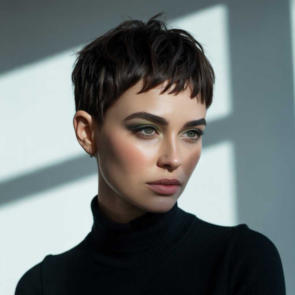 Textured Pixie Cut The Youthful Contrast Creator
