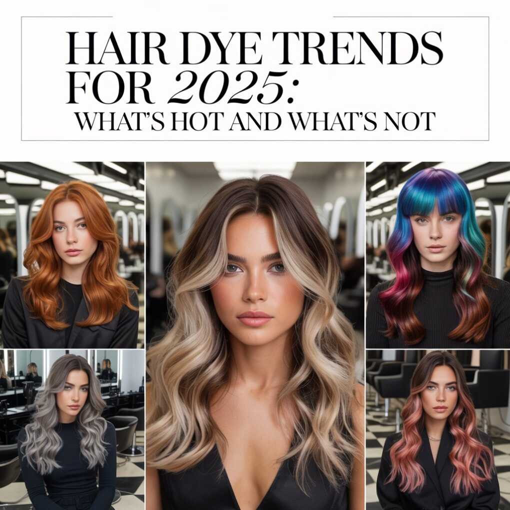 Hair Dye Trends for 2025 What's Hot and What's Not