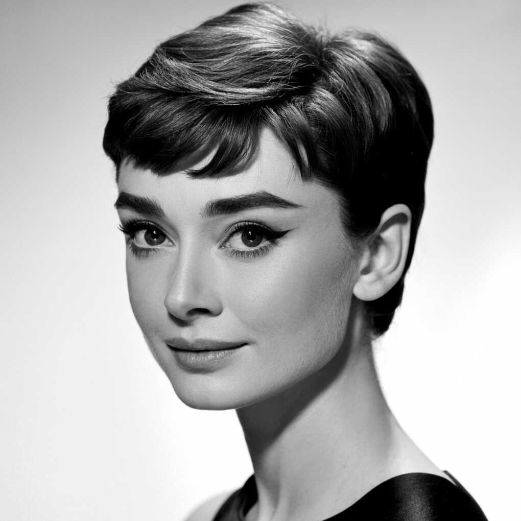 Audrey Hepburn’s Iconic Pixie Cut