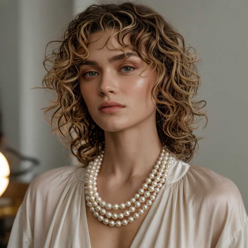 Harry Styles’ Pearl Necklace Curls: Gender-Neutral Glam